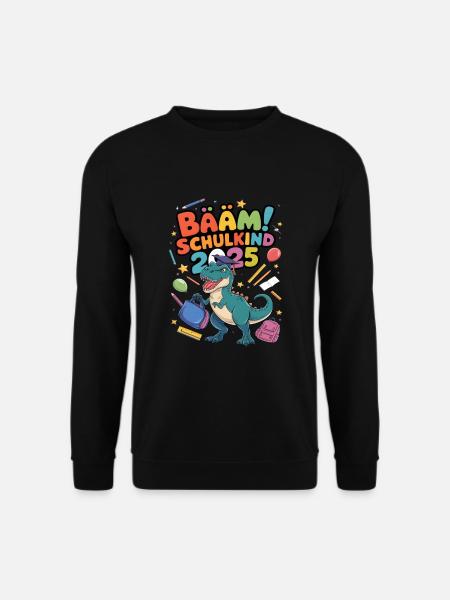 Schulkind 2025 Einschulung Schulanfang - Unisex Pullover - Schwarz