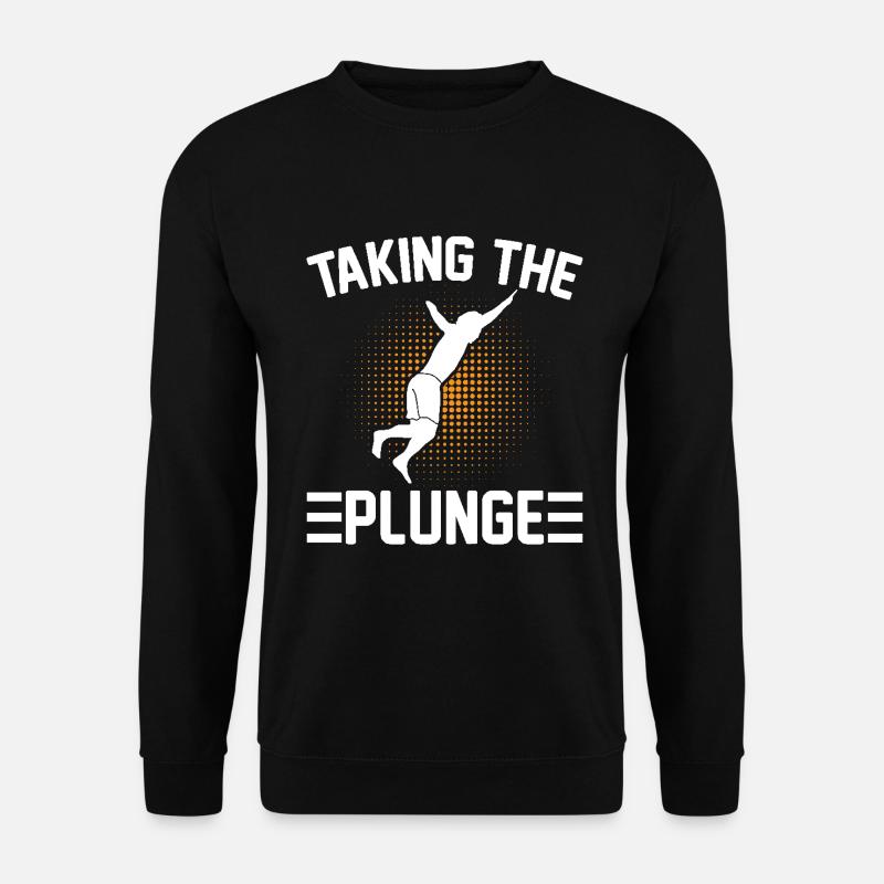 Diver Diving Cliff Diver - Unisex Sweatshirt - black