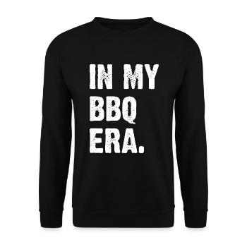 À l’époque du barbecue - Sweat-shirt Unisexe - noir - Devant - Alina (178cm) & Michal (187cm)