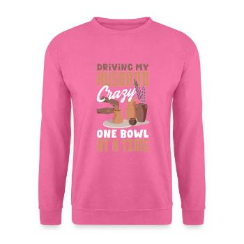 Lustiges Töpfer Töpfern Geschenk Geschenkidee - Unisex Pullover - Pink - Vorne