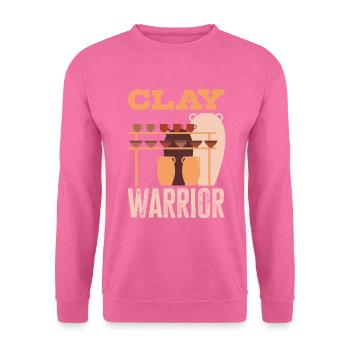 Lustiges Töpfer Töpfern Geschenk Geschenkidee - Unisex Pullover - Pink - Vorne