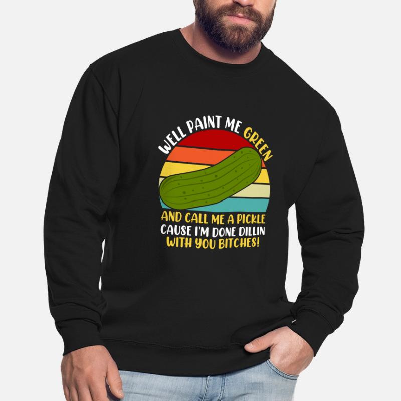 Concombre concombre dicton pour les amateurs de concombre Sweat-shirt Unisexe