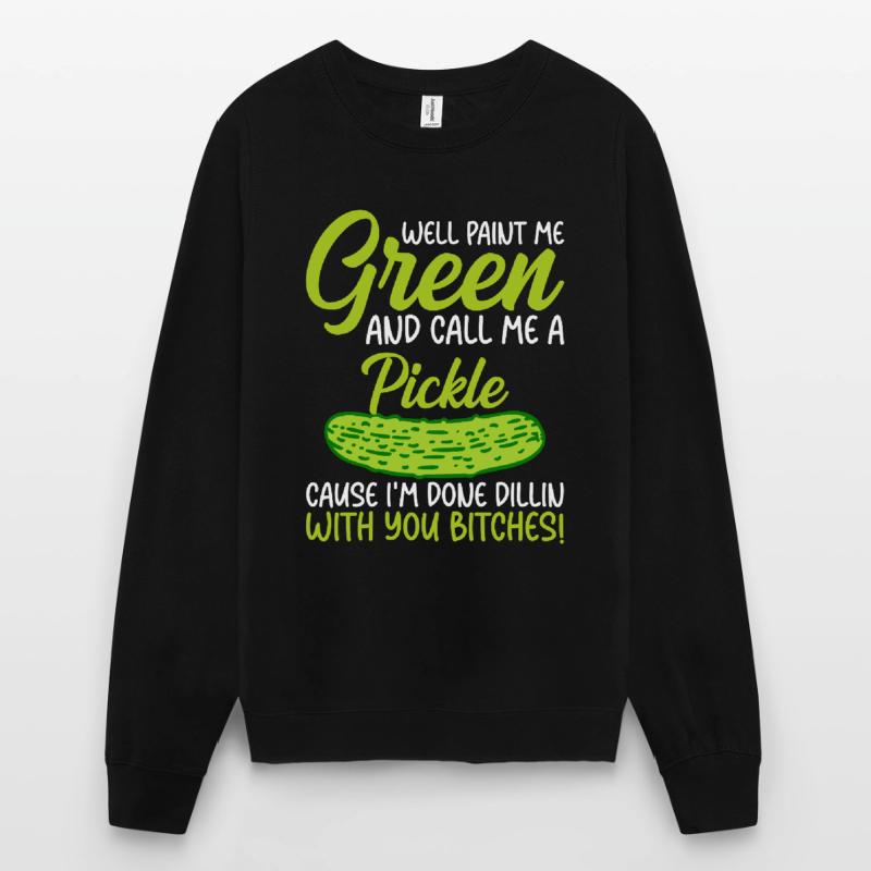 Concombre concombre dicton pour les amateurs de concombre Sweat-shirt Unisexe
