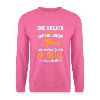 Spearfishing Spearfishing Spearfishing Spearfishing - Unisex Sweatshirt - pink - Front