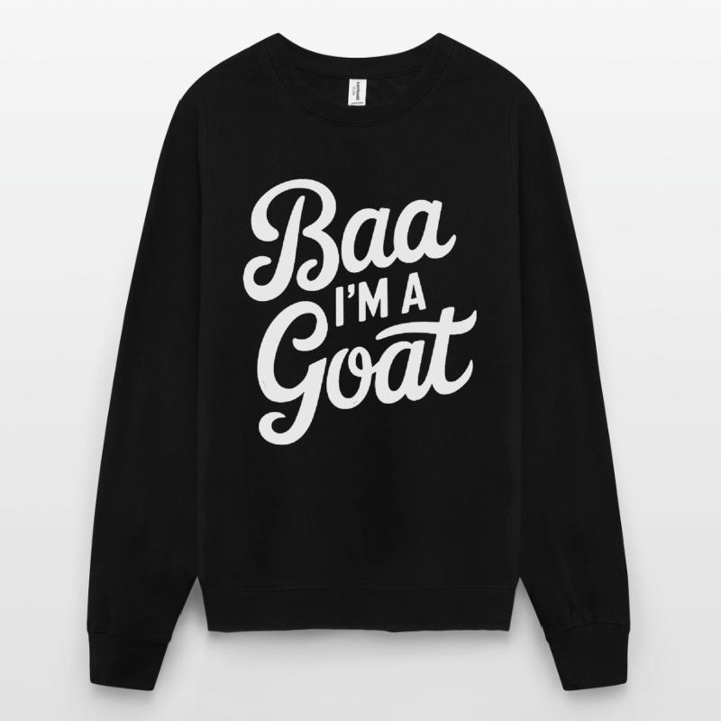 Baa Ich Bin Eine Ziege Unisex Pullover