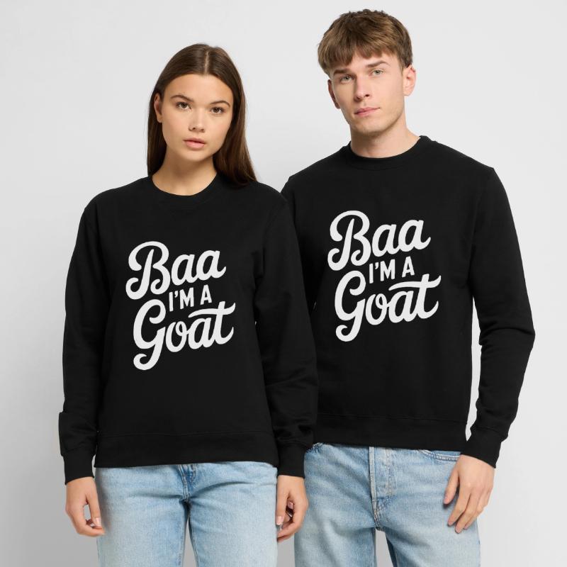 Baa Ich Bin Eine Ziege Unisex Pullover