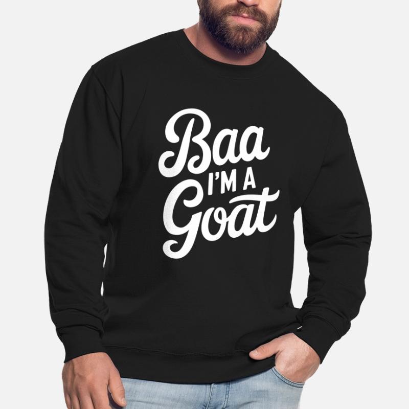 Baa Ich Bin Eine Ziege Unisex Pullover