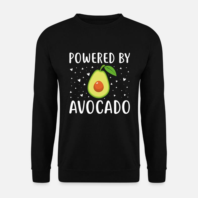 Powered by avocado - Unisex Sweatshirt - black