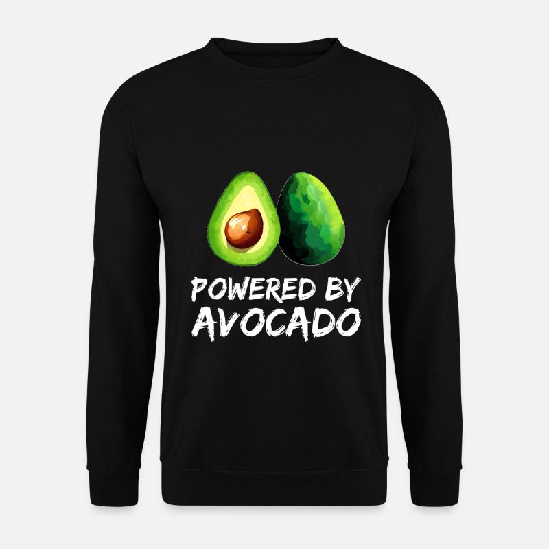 Powered by avocado - Unisex Sweatshirt - black