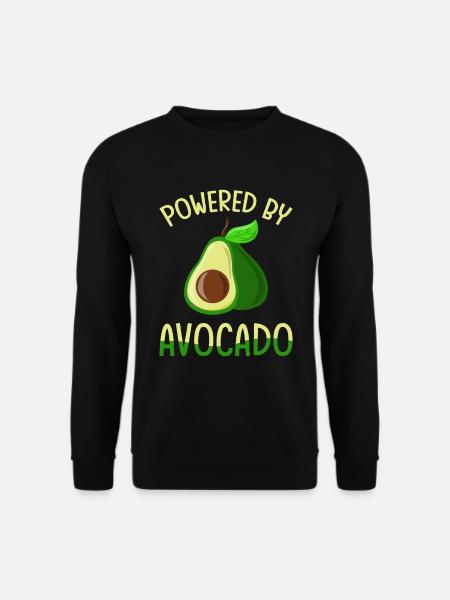 Powered by avocado - Unisex Sweatshirt - black