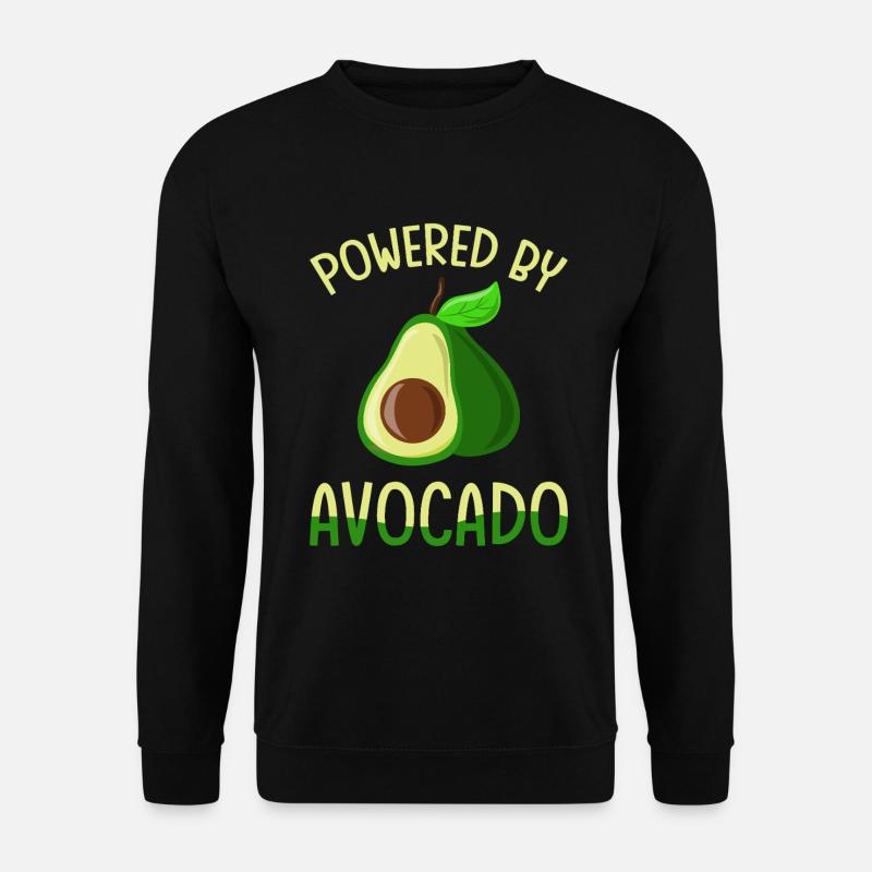 Propulsé par l’avocat - Sweat-shirt Unisexe - noir
