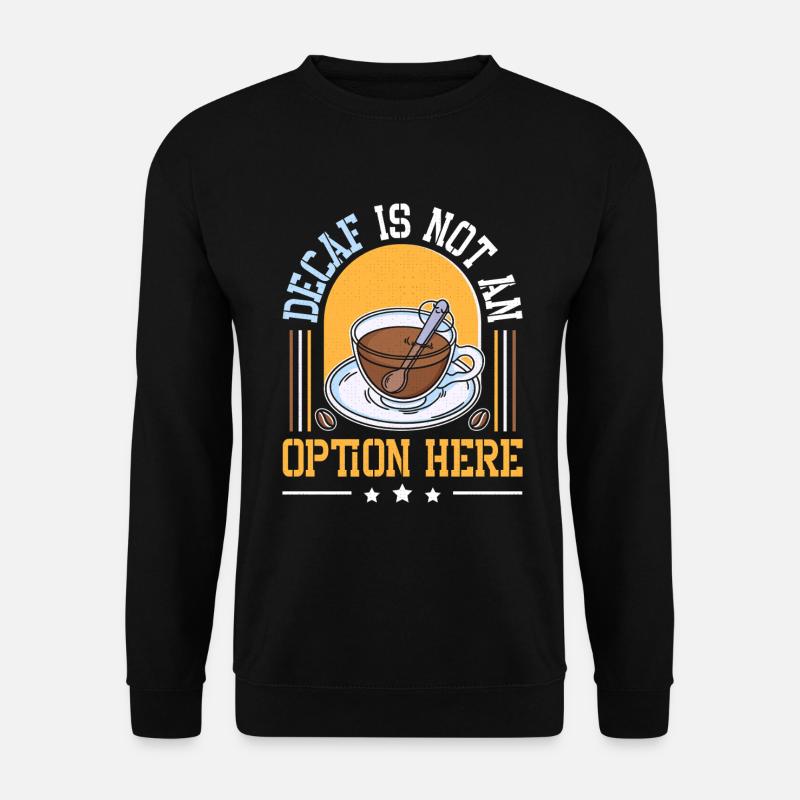 Kaffeeschwester Nachtschicht Krankenschwester - Unisex Pullover - Schwarz