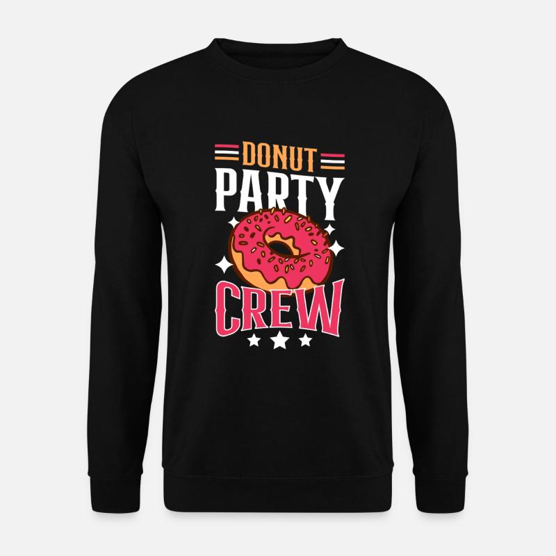 Équipe de beignets - Sweat-shirt Unisexe - noir