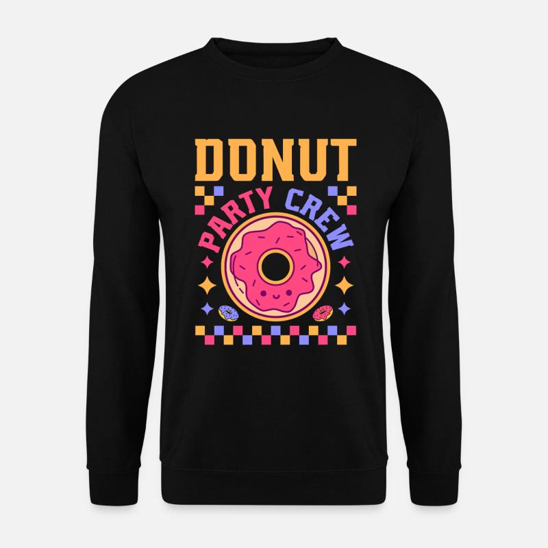 Équipe de beignets - Sweat-shirt Unisexe - noir