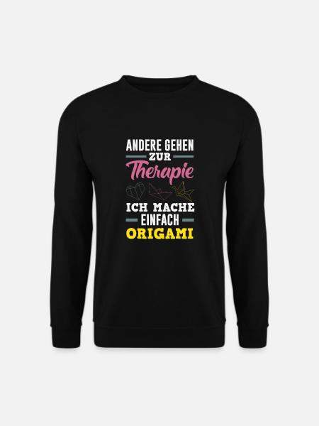 Others go to therapy, I - Unisex Sweatshirt - black
