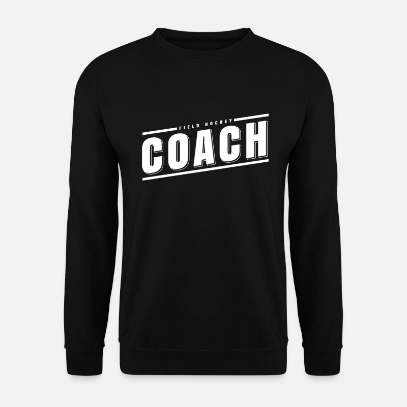 Field Hockey Coach Feld-Hockey Trainer Shirt - Unisex Pullover - Schwarz