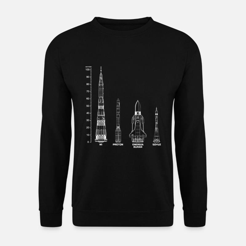 Missiles Union soviétique Russie - Sweat-shirt Unisexe - noir