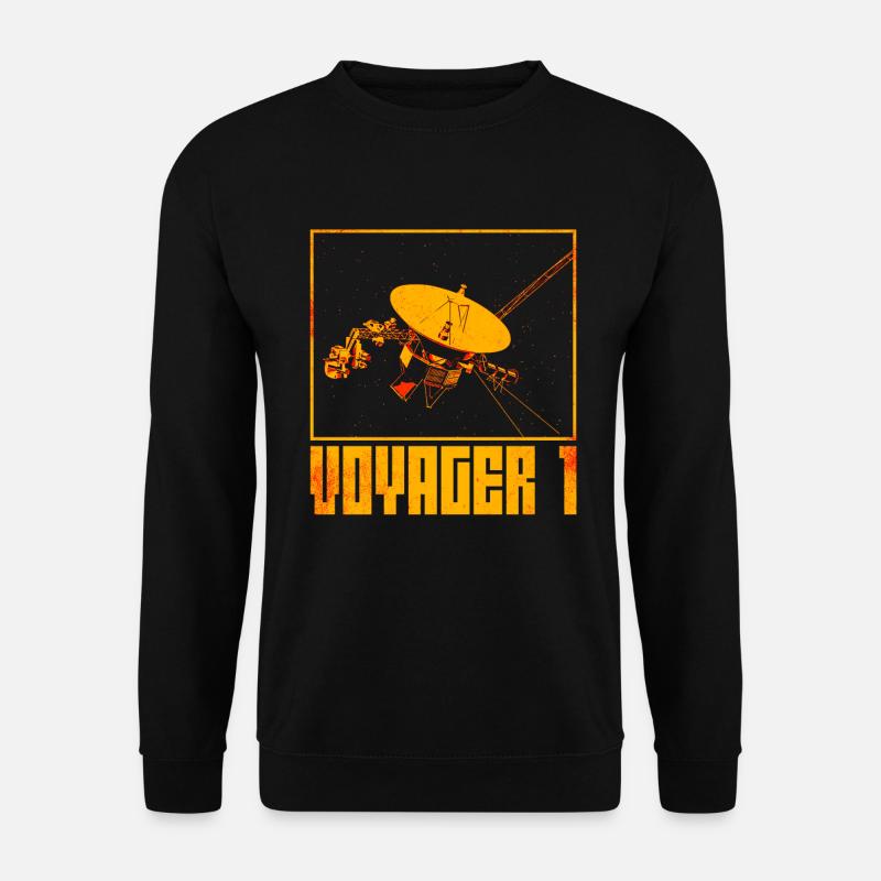 Sonde spatiale Voyager 1 - Sweat-shirt Unisexe - noir