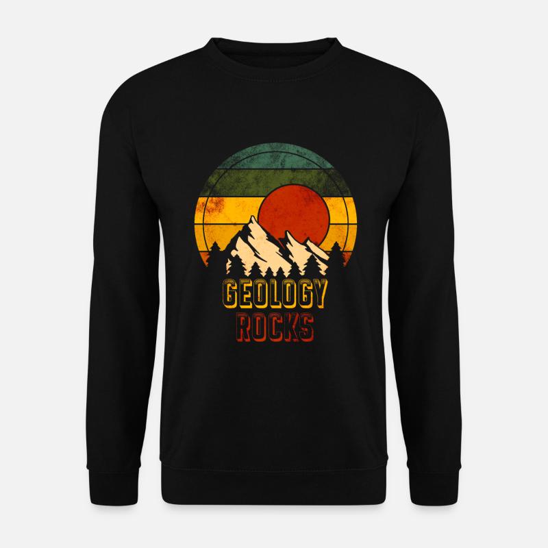 Geologie - Unisex Pullover - Schwarz