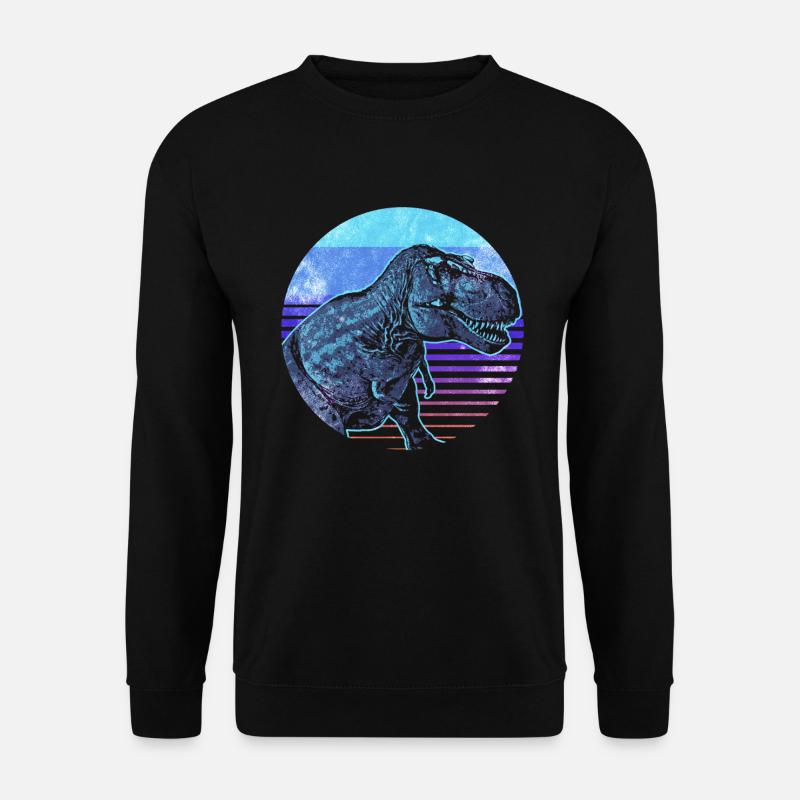 T-Rex Dinosaurs - Unisex Sweatshirt - black