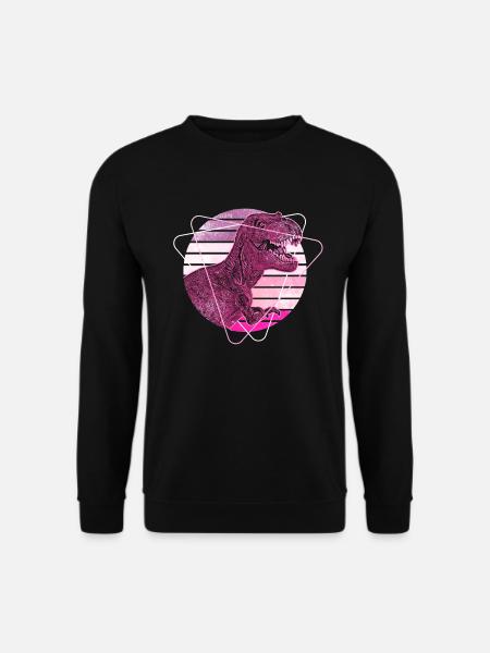 T-Rex Dinosaurs - Unisex Sweatshirt - black