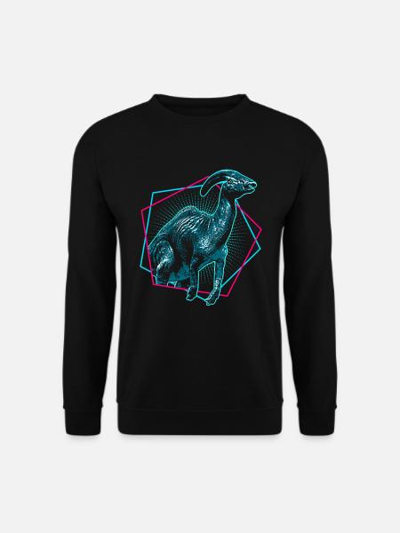Parasaurolophus - Unisex Sweatshirt - black