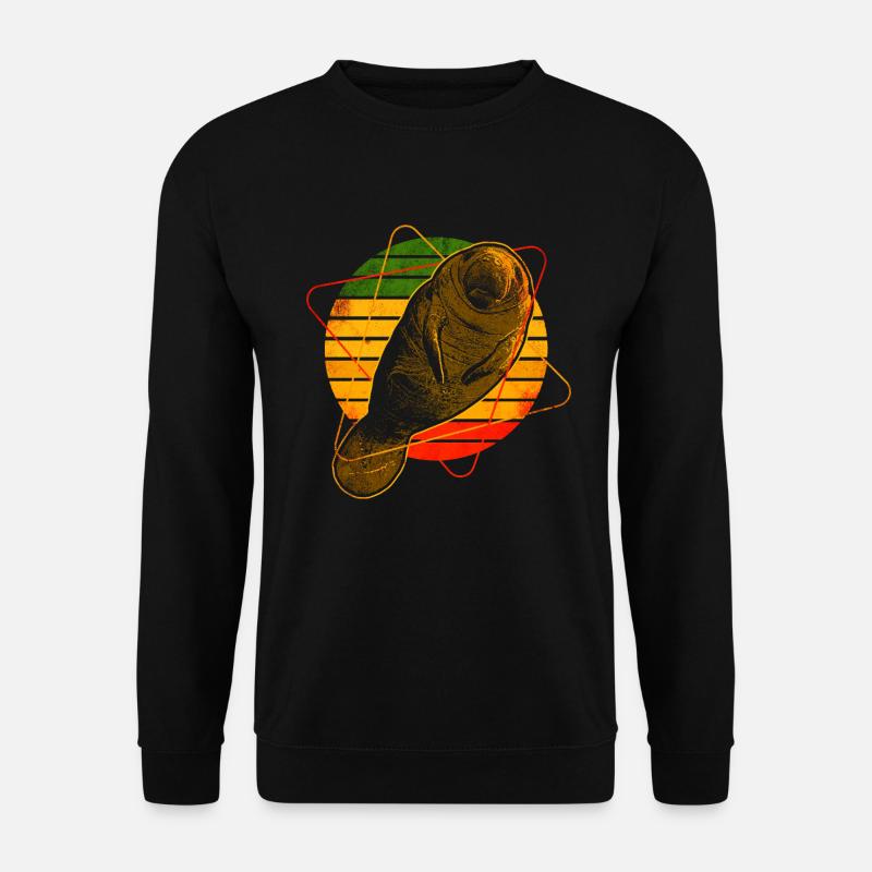 Manatee - Manatee - Unisex Sweatshirt - black