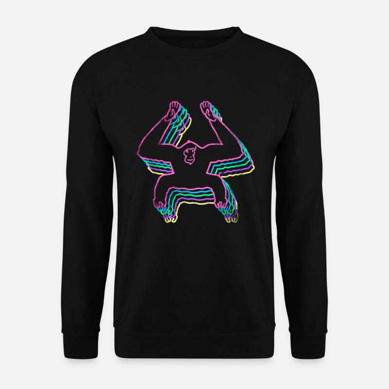 Gibbon - Sweat-shirt Unisexe - noir