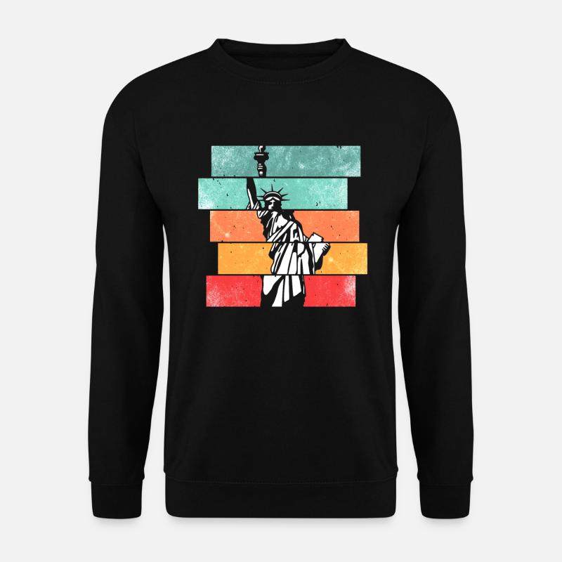 Freiheitsstatue - Unisex Pullover - Schwarz