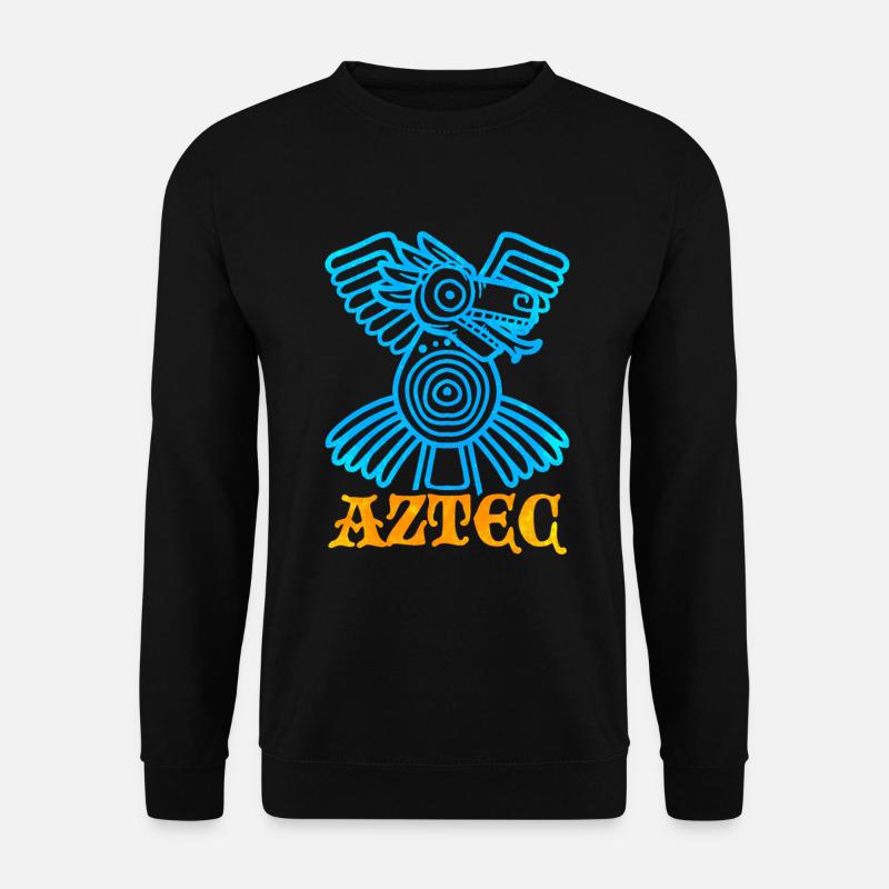 Azteken Gott - Unisex Pullover - Schwarz