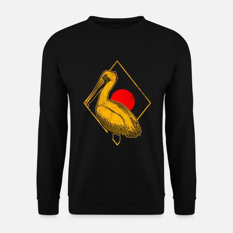 Pelikan - Unisex Pullover - Schwarz