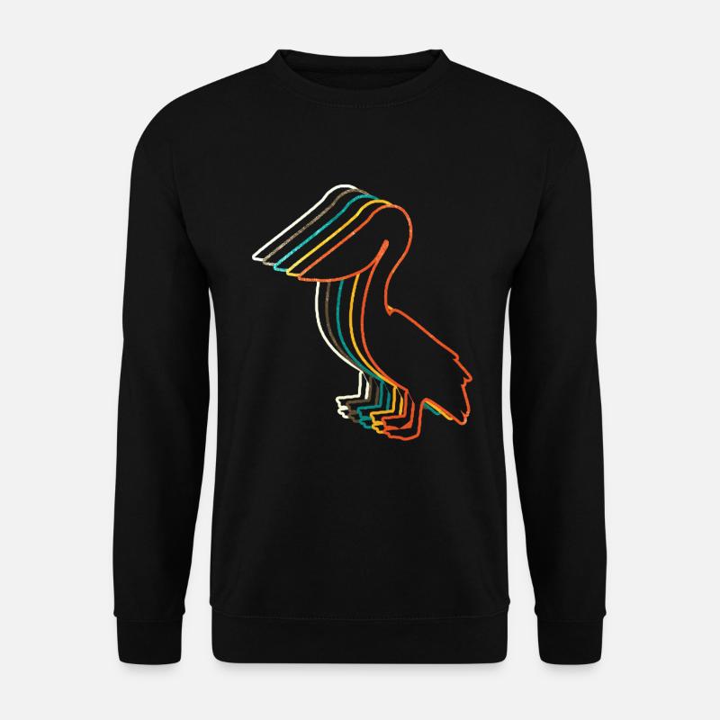 Pelikan - Unisex Pullover - Schwarz