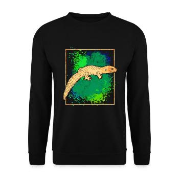 Salamander - Unisex Pullover - Schwarz - Vorne - Alina (178cm) & Michal (187cm)