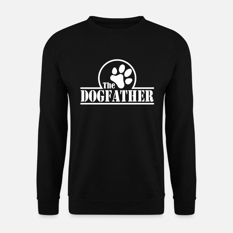 The Dogfather - Unisex Pullover - Schwarz
