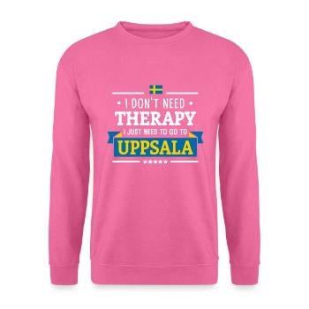 UPPSALA THERAPY SWEDEN SCANDINAVIA CADEAU - Sweat-shirt Unisexe - rose - Devant