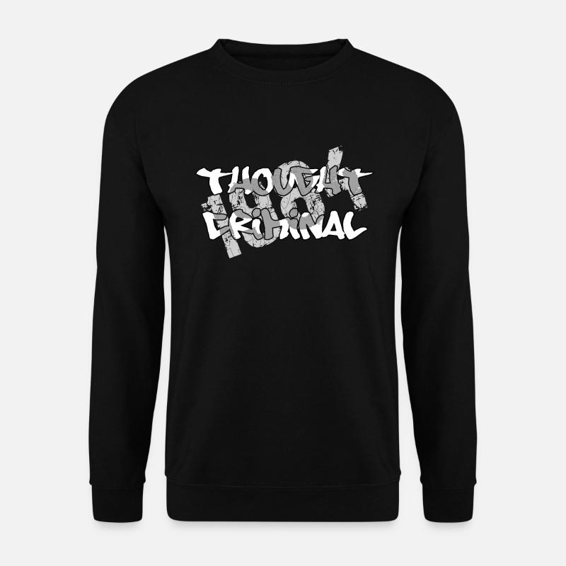 Pensée criminelle - 1984 - Sweat-shirt Unisexe - noir
