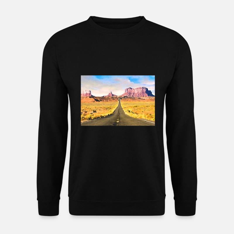 USA Nature Design - Unisex Sweatshirt - black