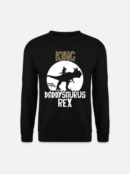 Famille Daddysaurus - Sweat-shirt Unisexe - noir
