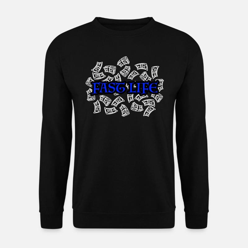 Vie rapide - Sweat-shirt Unisexe - noir