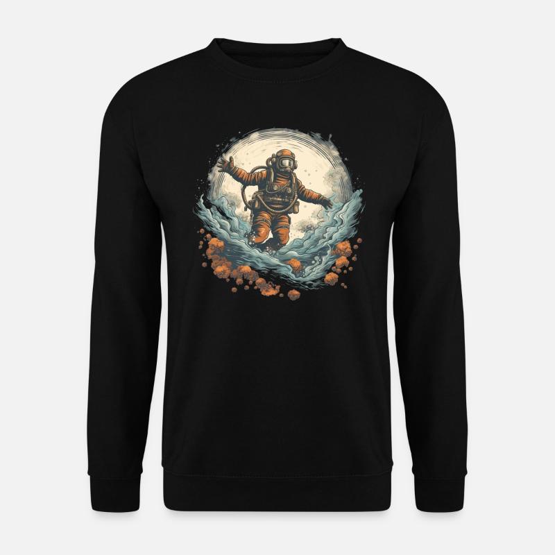 Diver - Unisex Sweatshirt - black