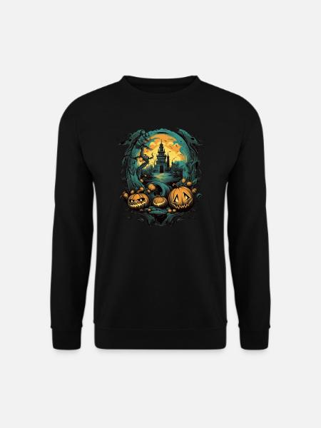 Halloween - Unisex Pullover - Schwarz