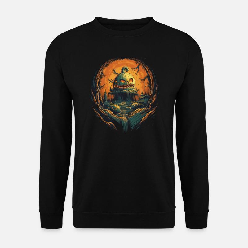 Halloween - Unisex Pullover - Schwarz