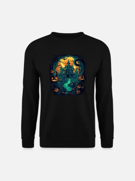Halloween - Unisex Pullover - Schwarz