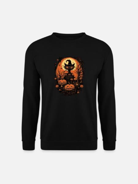 Halloween - Unisex Pullover - Schwarz