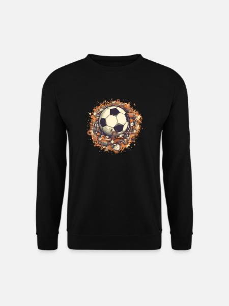Soccer Ball - Unisex Sweatshirt - black