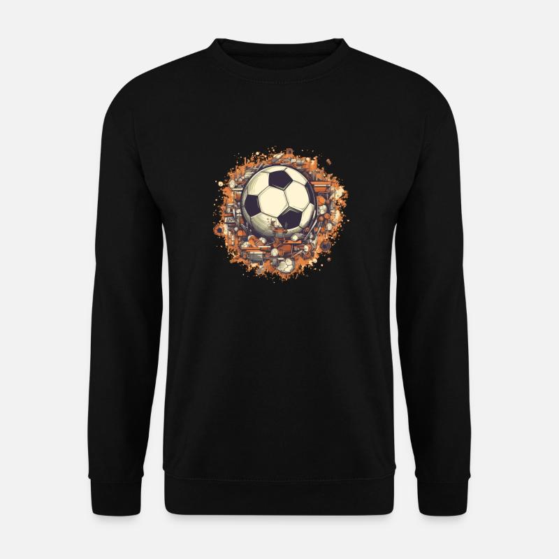 Soccer Ball - Unisex Sweatshirt - black