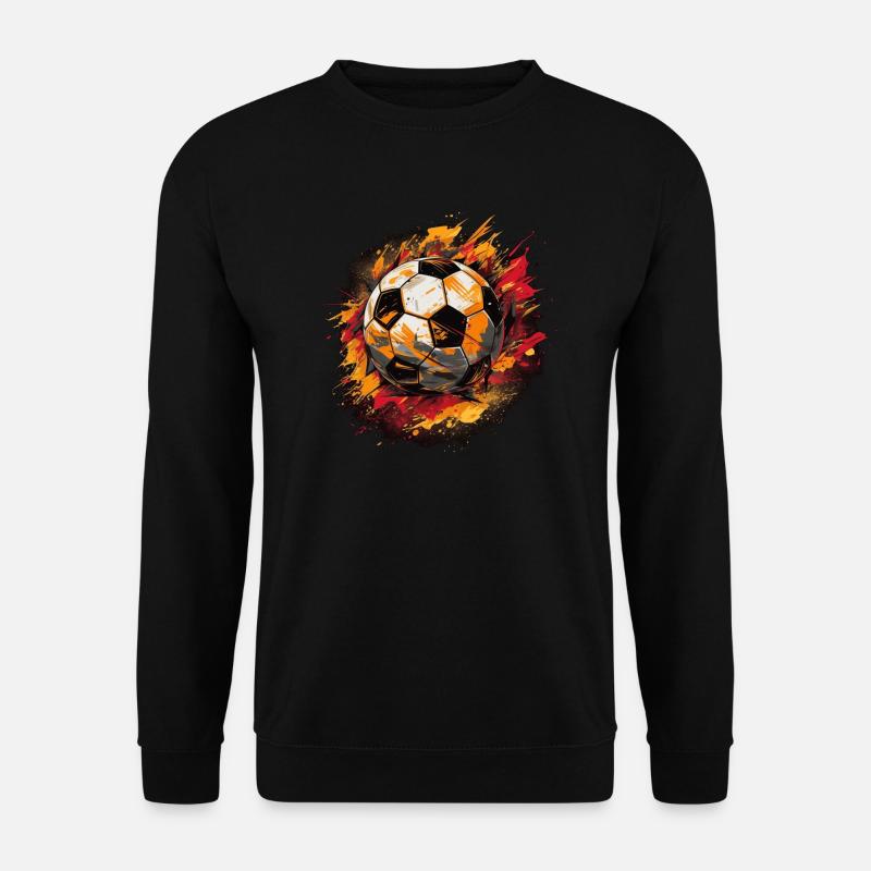 Fußball Ball - Unisex Pullover - Schwarz