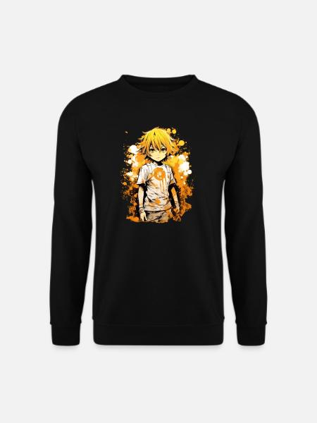 Garçon d’anime - Sweat-shirt Unisexe - noir