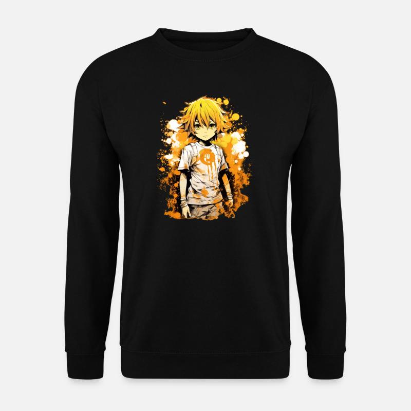 Anime Boy - Unisex Sweatshirt - black