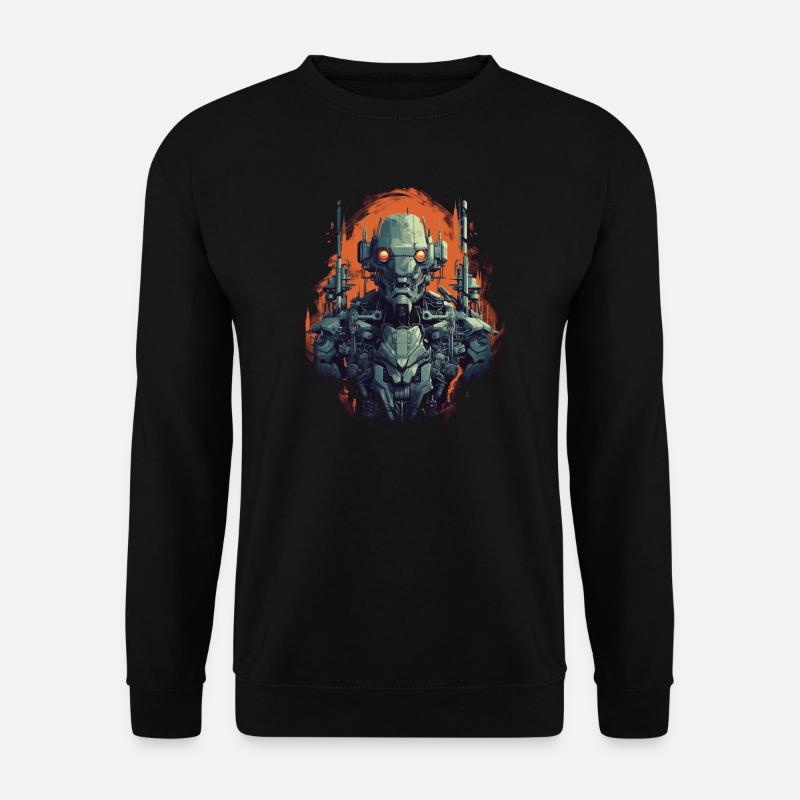 Mecha - Sweat-shirt Unisexe - noir